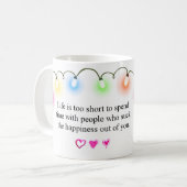 Mug 11oz café fait sur commande combiné 828 par (Devant gauche)
