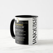 Mug 11oz de puissance de la volonté (Devant gauche)