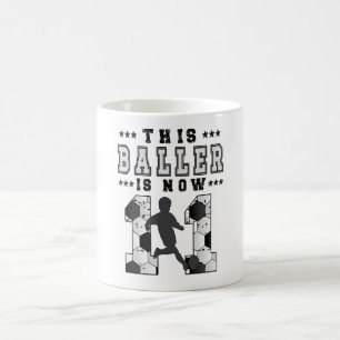 Mug 11th Birthday Gift Soccer Player 11 Year Old Boy