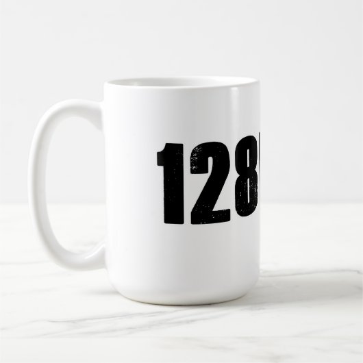 Mug 128 BPM - musique de Chambre (Gauche)