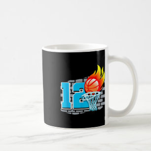 Mug 12 ans 12e Bysketbyll Anniversaire Thème B