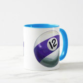 Mug 12 balles (Devant droit)