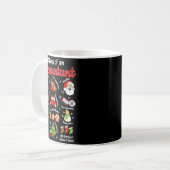 Mug 12 Days Of Accountant Christmas Accounting Major M (Devant gauche)