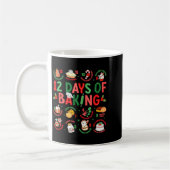 Mug 12 Days Of Baking Baker Christmas Cook Chef Baking (Gauche)