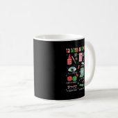 Mug 12 Days Of Optometry Christmas Eye Doctor Optometr (Devant droit)