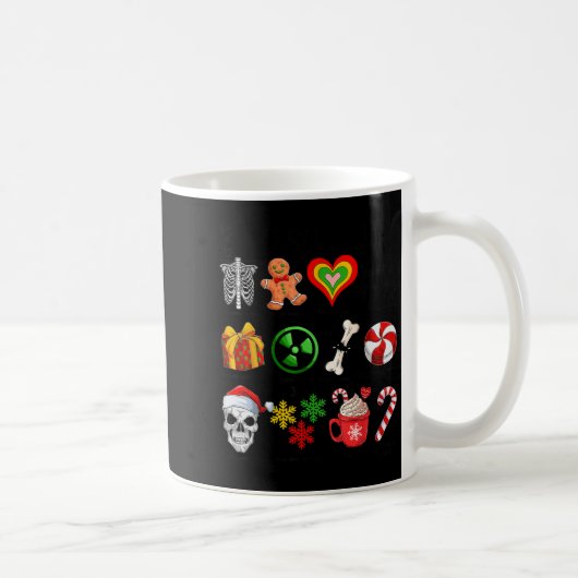 Mug 12 Days Of Radiology Xray Tech Ct Mri Merry Christ (Droite)