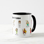Mug 12 dieux d'Olympus (Devant droit)