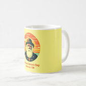 Mug 12 février Journée Charles Darwin (Devant droit)