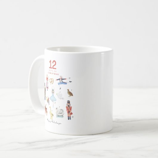 MUG 12 JOURS DE NOËL (Devant gauche)