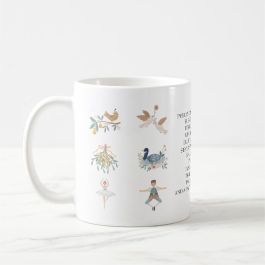 Mug 12 Jours de Noël (Gauche)