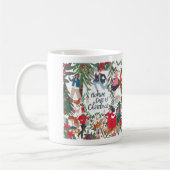 Mug 12 Jours de Noël Illustration classique (Gauche)