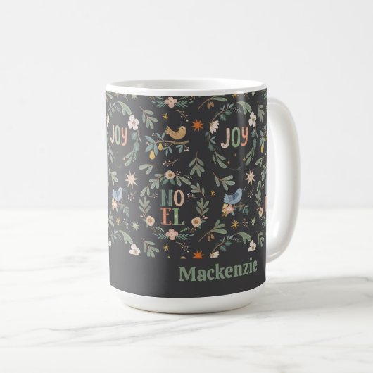 Mug 12 Jours de Noël Motif de vacances (Devant droit)