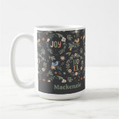 Mug 12 Jours de Noël Motif de vacances (Gauche)