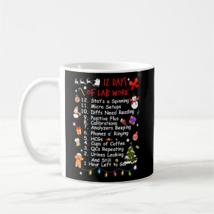 Mug 12 Jours De Vie Laboratoire Médicale De Noël S