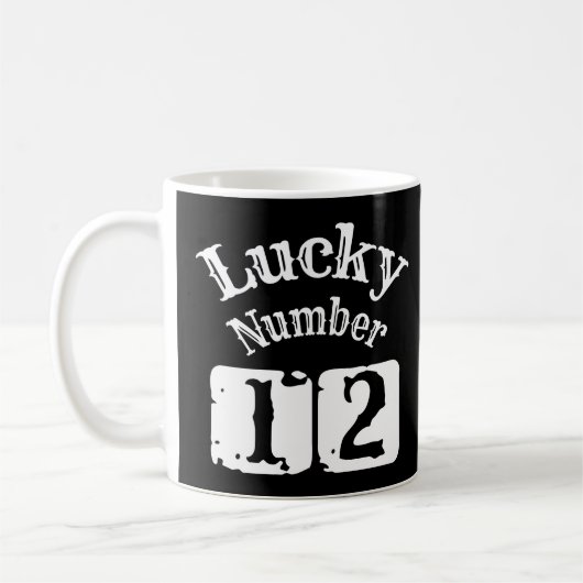 Mug 12 - Lucky Numéro 12 Chuck (Gauche)