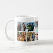 Mug 12 Meilleure Amie Collage Photo (Gauche)