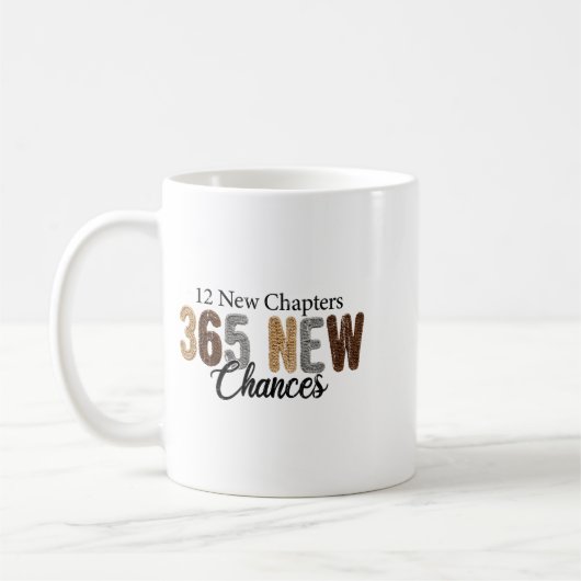 Mug 12 New Chapters 365 New Chances  (Gauche)