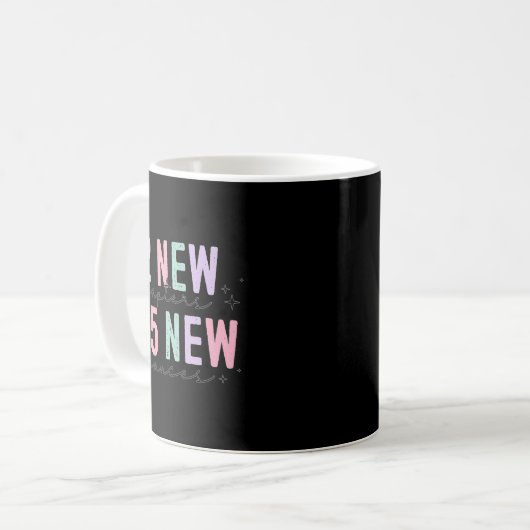 Mug 12 New Chapters 365 New Chances  (Devant gauche)