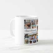 Mug 12 Photo Collage Meilleurs Amis Pour Toujours (Devant gauche)