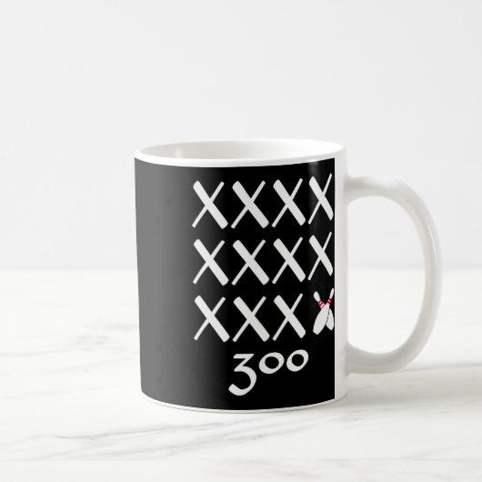 Mug 12 Strikes Parfait Bowling Jeu T Chemise - 300 Bow (Droite)