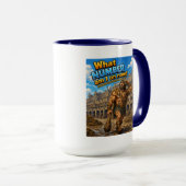 Mug 12 Travaux d'Hercule Citations Discutables Mythe A (Devant droit)