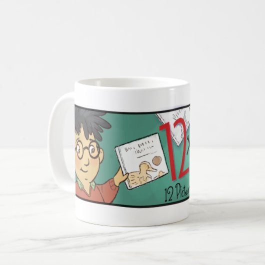 Mug 12 x 12 Bannière 4 (Devant gauche)