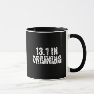 Mug 13.1 dans l'entraînement demi-marathon courir le m