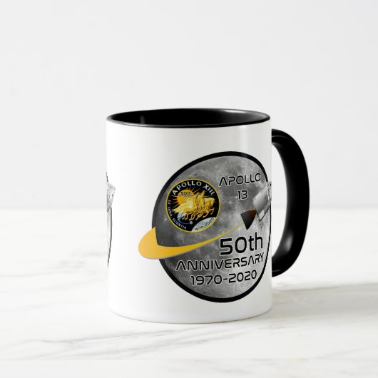 Mug 13-50e anniversaire d'Apollon (Devant droit)