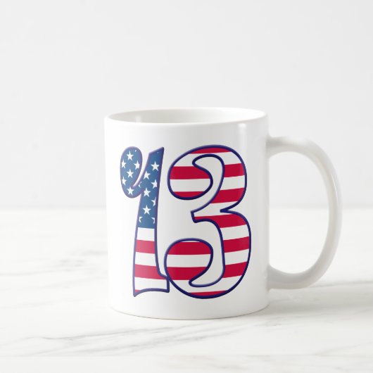 Mug 13 âge Etats-Unis (Droite)