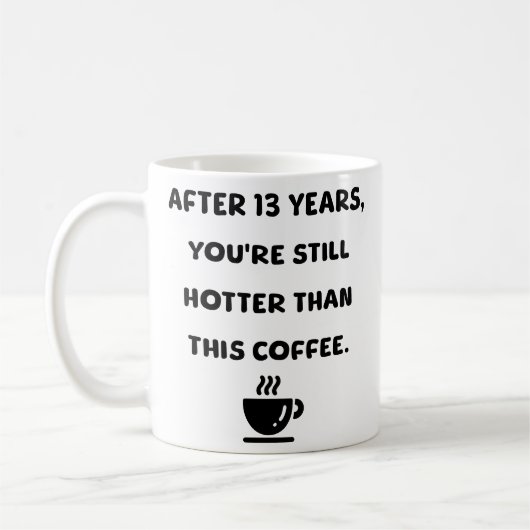 Mug 13 ans (Gauche)
