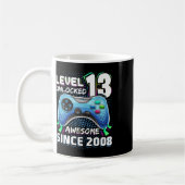 Mug 13 Déverrouillé Awesome 2008 jeu vidéo 13e anniver (Gauche)