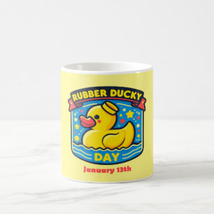 Mug 13 janvier - Jour de canard en caoutchouc