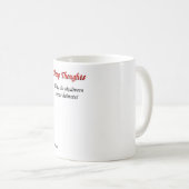 Mug 13 pensées profondes (Devant droit)