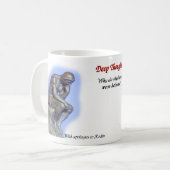 Mug 13 pensées profondes (Devant gauche)