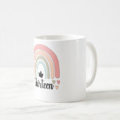 Mug 13e anniversaire Boho Rainbow Party Enfants 13 ans (Devant droit)