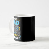 Mug 13e anniversaire Fier Papa Officiel Adolescent Vid (Devant gauche)