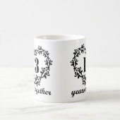 Mug 13ème Anniversaire 13 ans ensemble de coeur de (Centre)