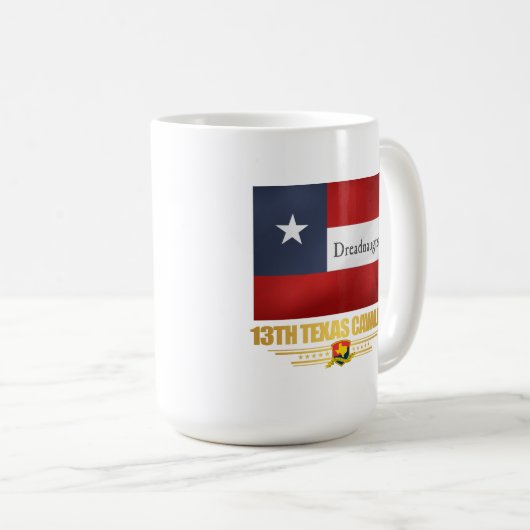 Mug 13ème Texas Cavalry (v10) (Devant droit)