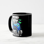 Mug 13th Birthday Gift Gamer Boys Level 13 Unlocked (Devant gauche)