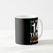 Mug 14 Année D'Être Formidable 14e Anniversaire Cadeau (Devant droit)