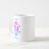 Mug 14 ans ivoire traditionnel 14e anniversaire de mar (Devant gauche)