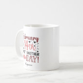 Mug 14 février Juste une autre journée Anti Valentine (Devant gauche)