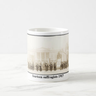 Mug 14 Souffragistes, 1917