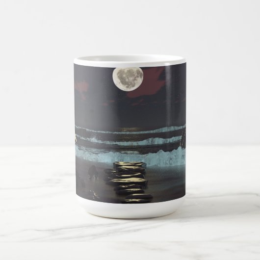 Mug 14oz mg avec l'image "Stony Path" (Centre)