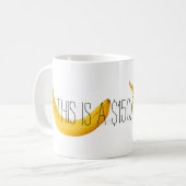 Mug 150.000 $ banane (Devant gauche)