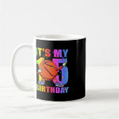 Mug 15 ans 15e Basketball Anniversaire Thème B (Gauche)
