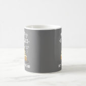 Mug 15 ans dans l'emploi 15e anniversaire de travail (Centre)