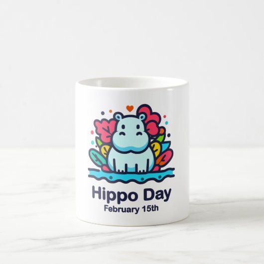 Mug 15 février Journée de l'hippo (Centre)