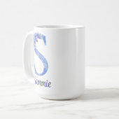 Mug 15 oz Bouteille d'eau personnalisée avec des Bleus (Devant gauche)