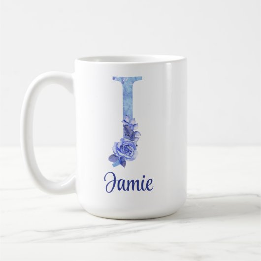 Mug 15 oz Bouteille d'eau personnalisée avec des Bleus (Gauche)